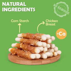 MON2SUN os calcium poulet 4 pouces, pour entraînement