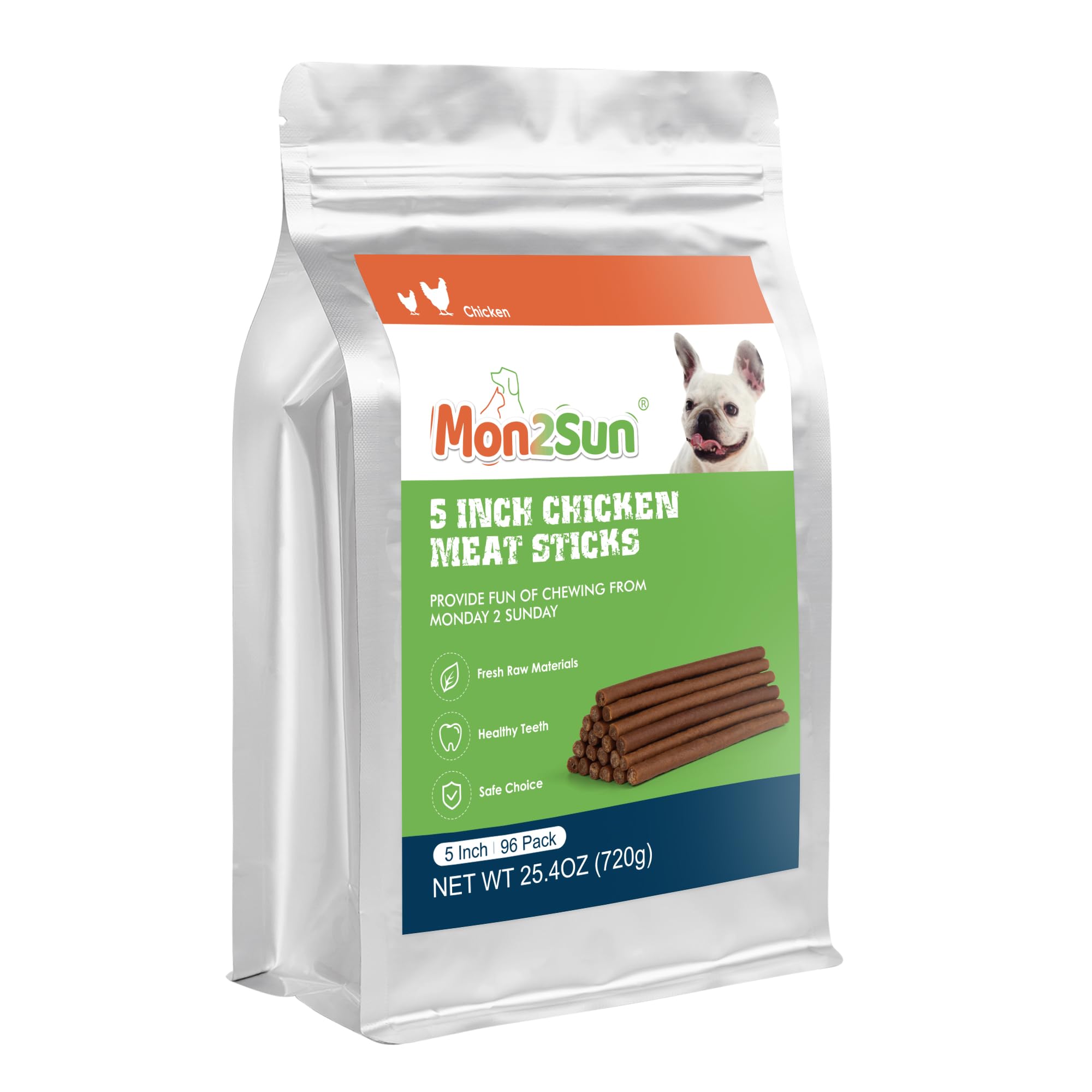 MON2SUN Pack 96 pièces – format économique pour de nombreuses sessions.