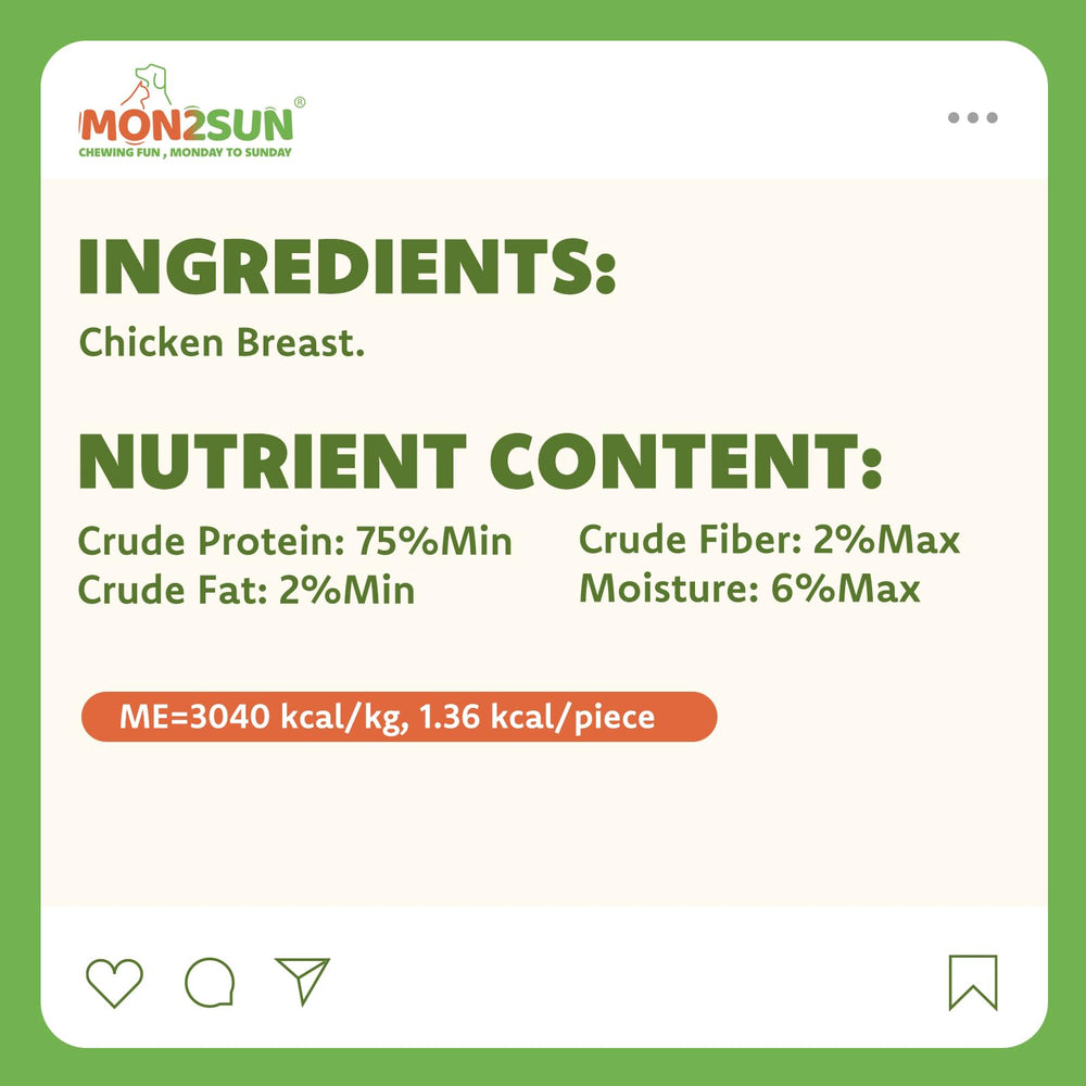 MON2SUN protéines élevées et faible teneur en matières grasses, friandises adaptées à tous âges.