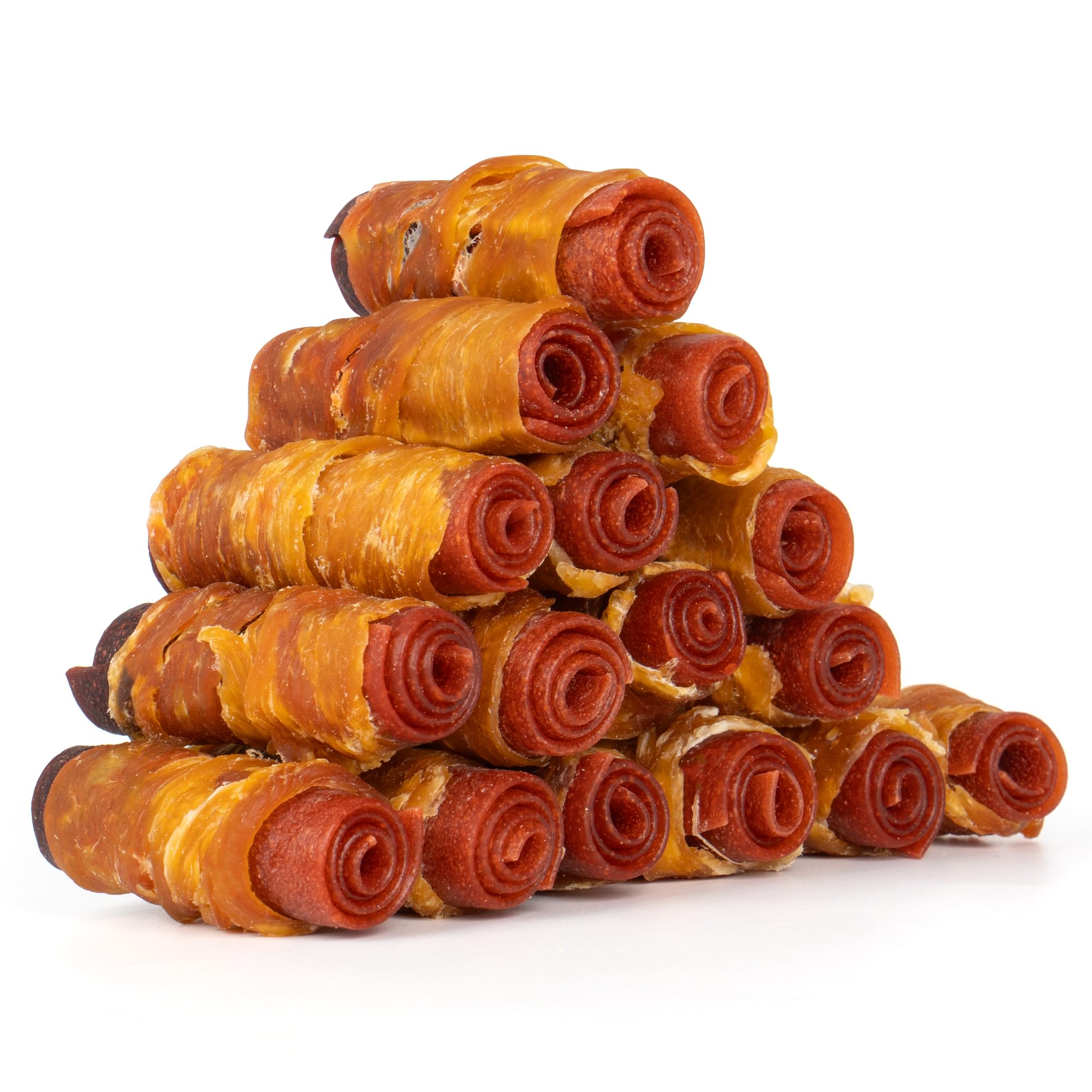 Rouleaux MON2SUN au poulet, canard et bœuf pour petits chiens.