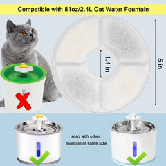 Eponges-pre-filtre Monsin, paquet 4 pour protéger la filtration