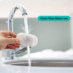 Filtres Monsin pour fontaine chat 135oz, débit ajustable et filtration renforcée.