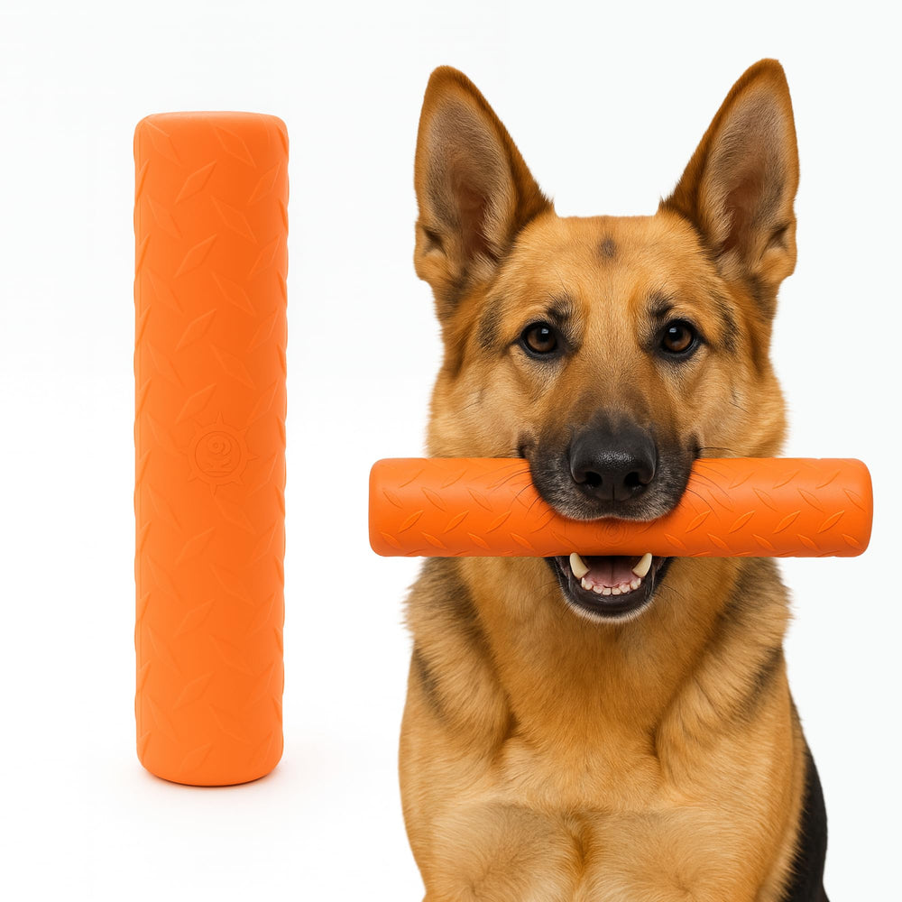 Monster K9 bâton à mâcher indestructible avec noyau solide pour chiens robustes.