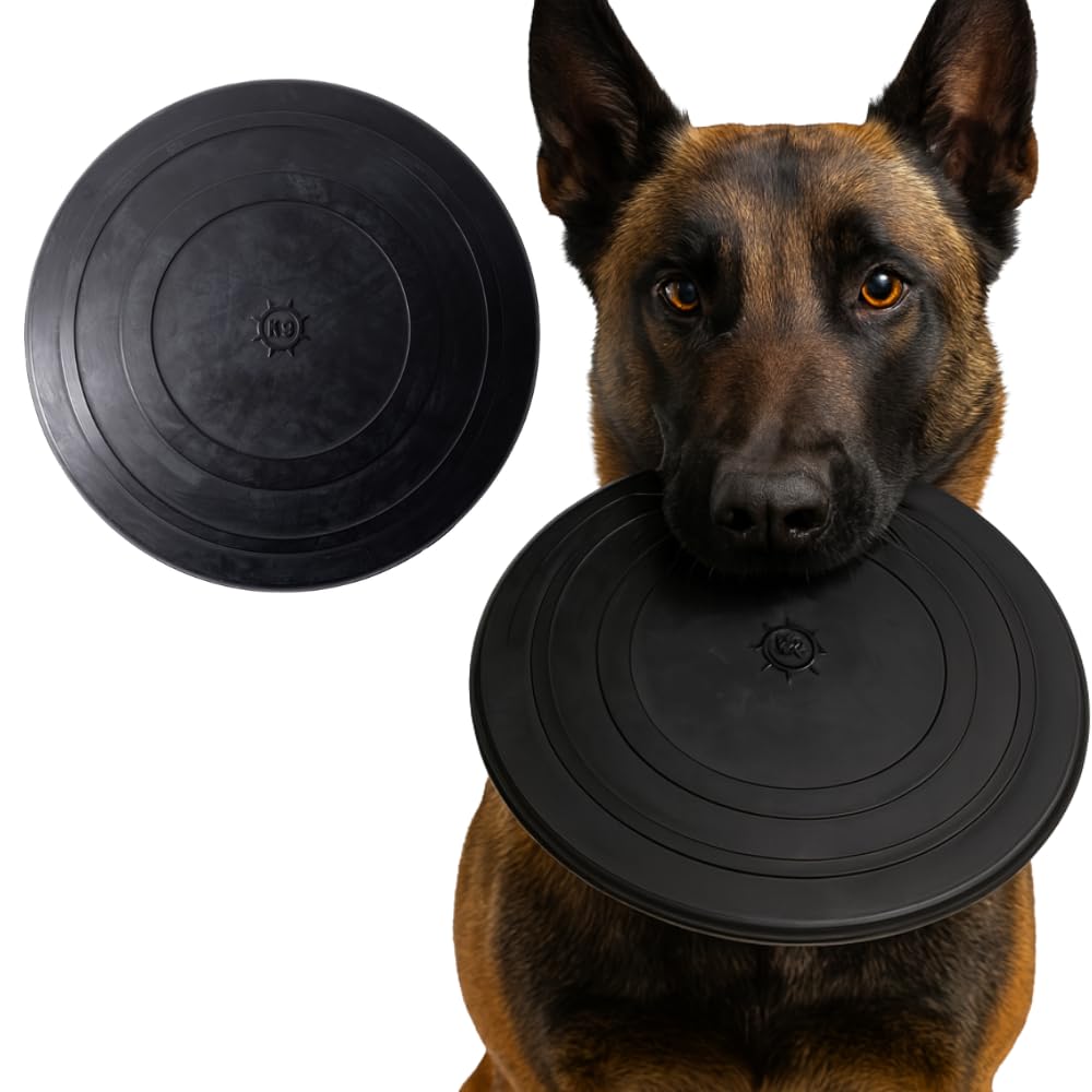 Monster K9 Disque Volant indestructible 8,5 pouces, prêt pour le lancer.