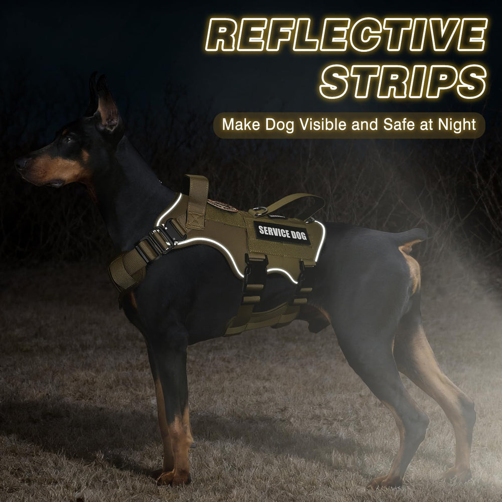 MOOGROU materiau durable pour harnais chien travail