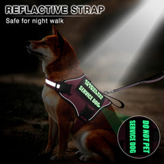 Patchs Velcro fluorescents MOOGROU pour une visibilité accrue.