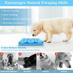 MOOGROU Tapis Snuffle odorat stimulation – développe l odorat durant le jeu olfactif.