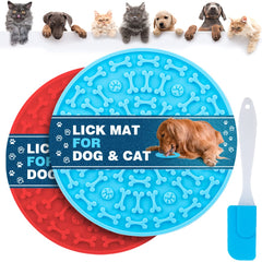 MooonGem Lick Pad mural en silicone pour calmer votre chien lors des bains