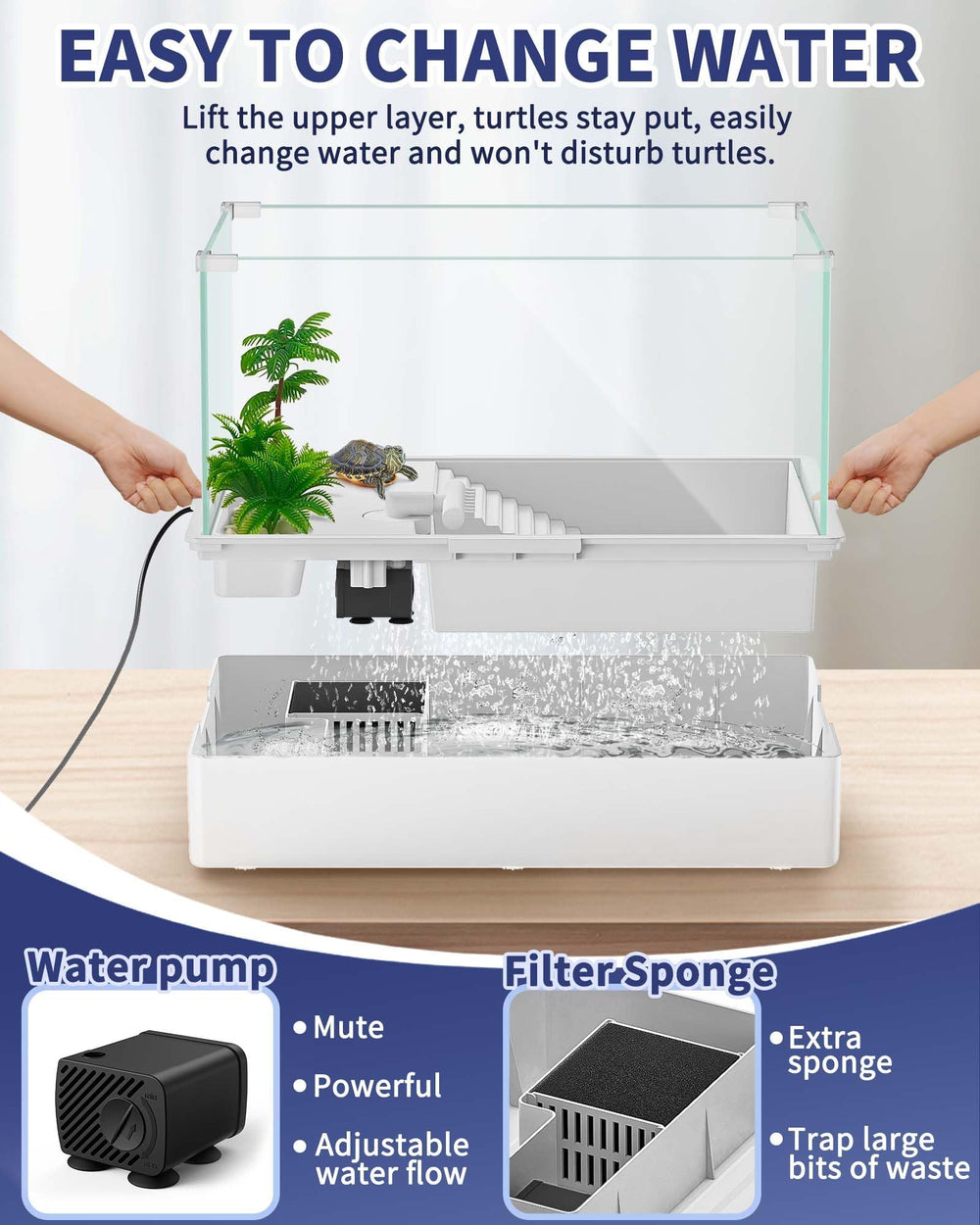 MoonOrange plantes décoratives – ambiance naturelle et zones d’ombrage pour tortues.
