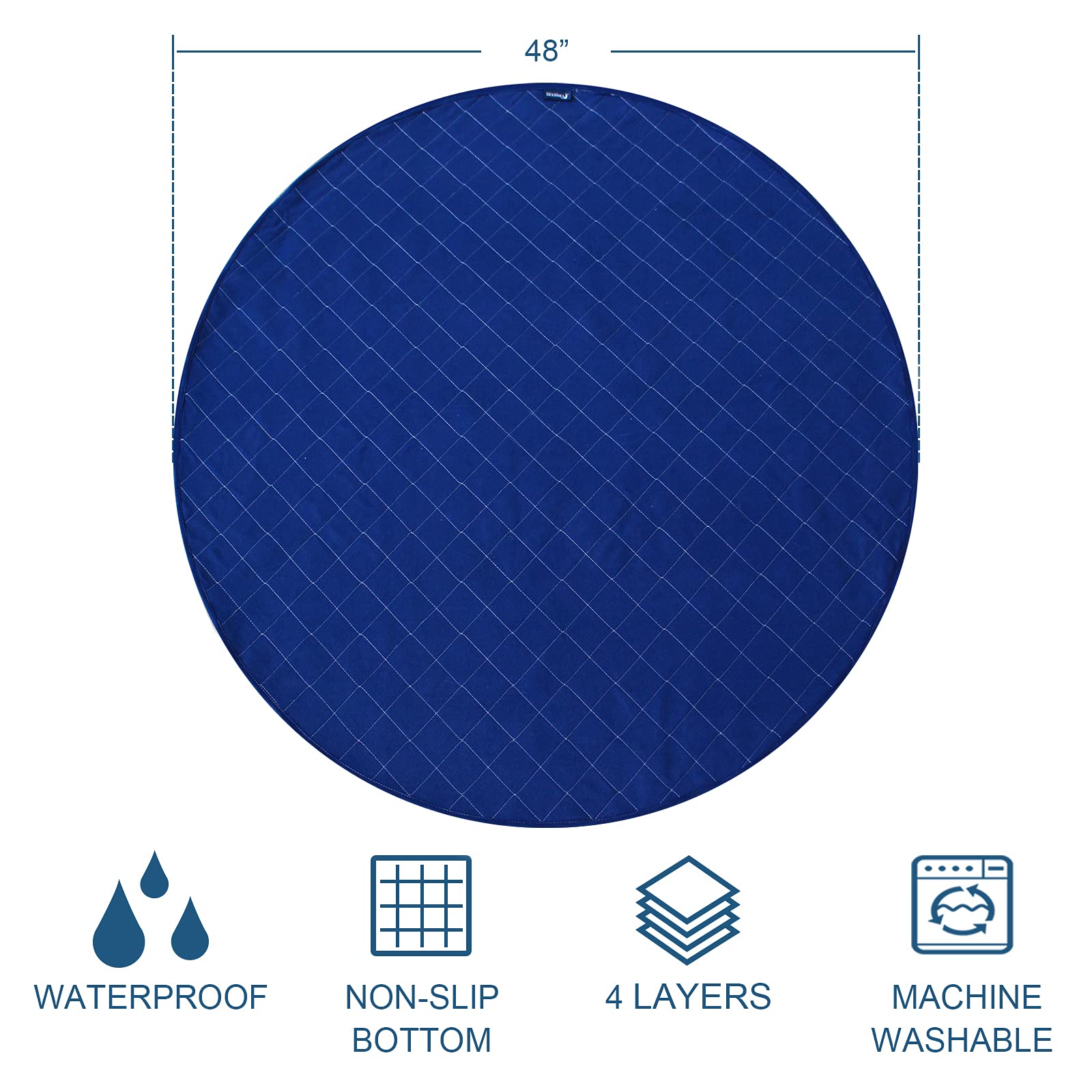 Moonsea tapis lavable et réutilisable, durabilité et entretien facile.