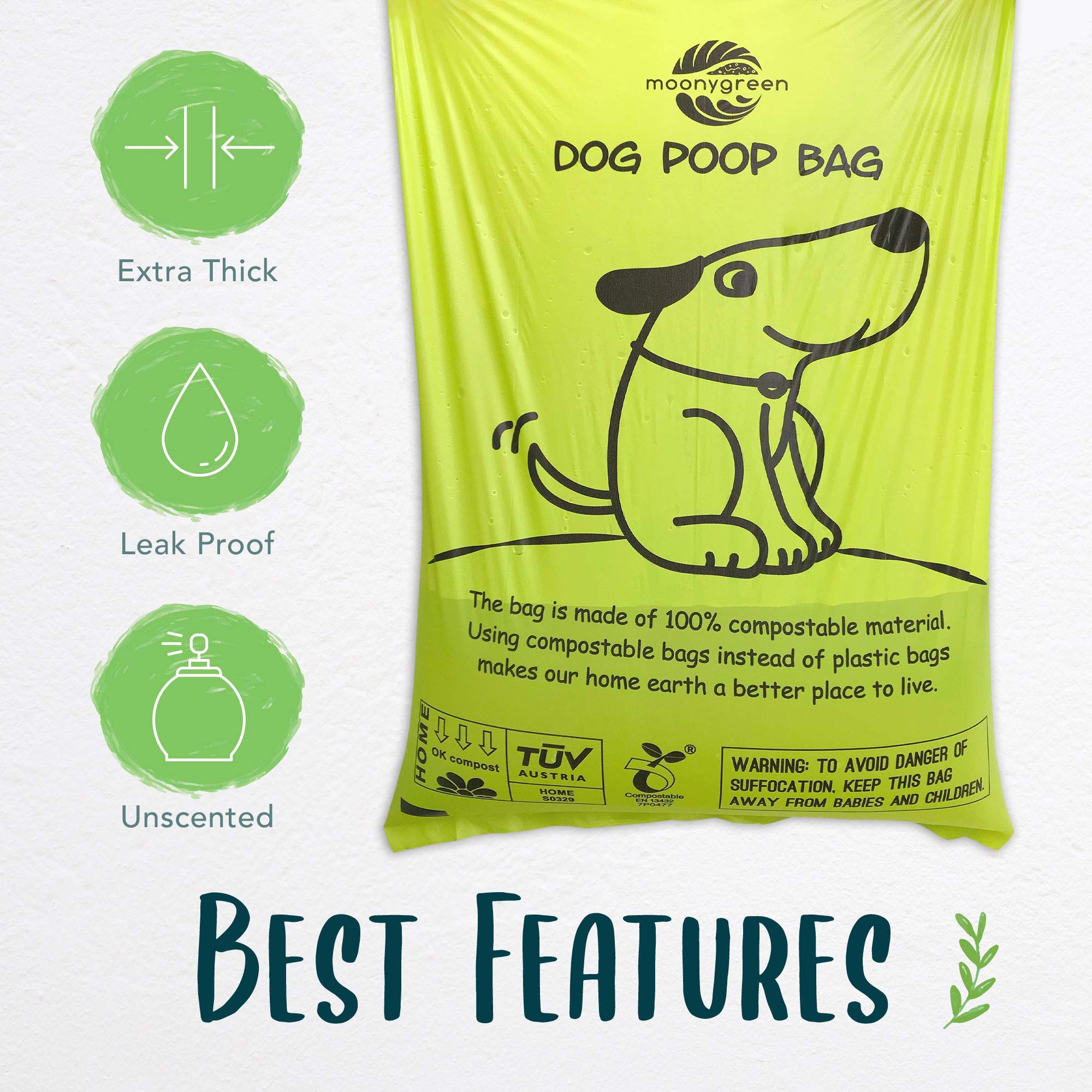 Certifications D6400 et OK Compost Home pour compostage domestique.