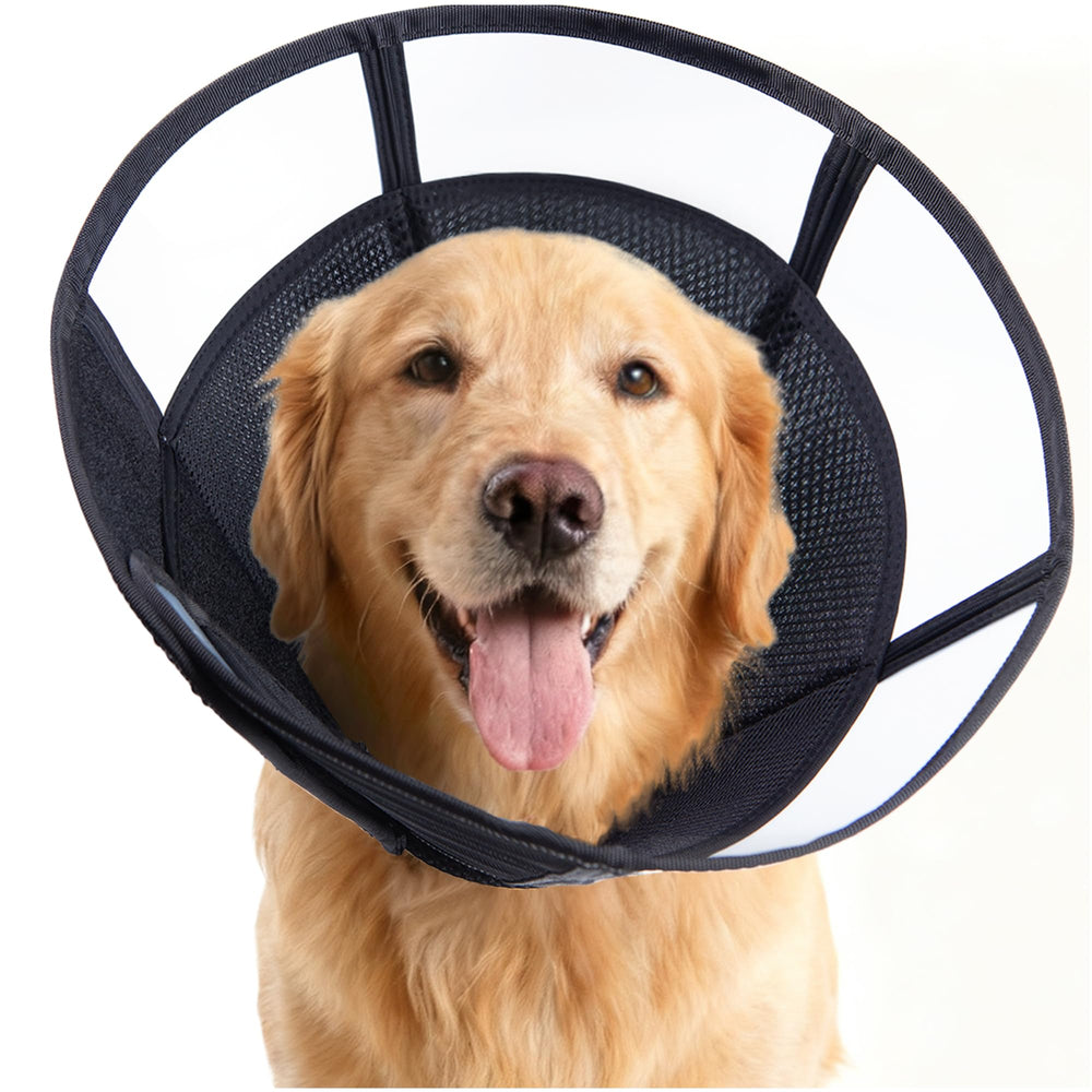 MoonyMars cone doux et respirant pour chien, sécurité et confort.