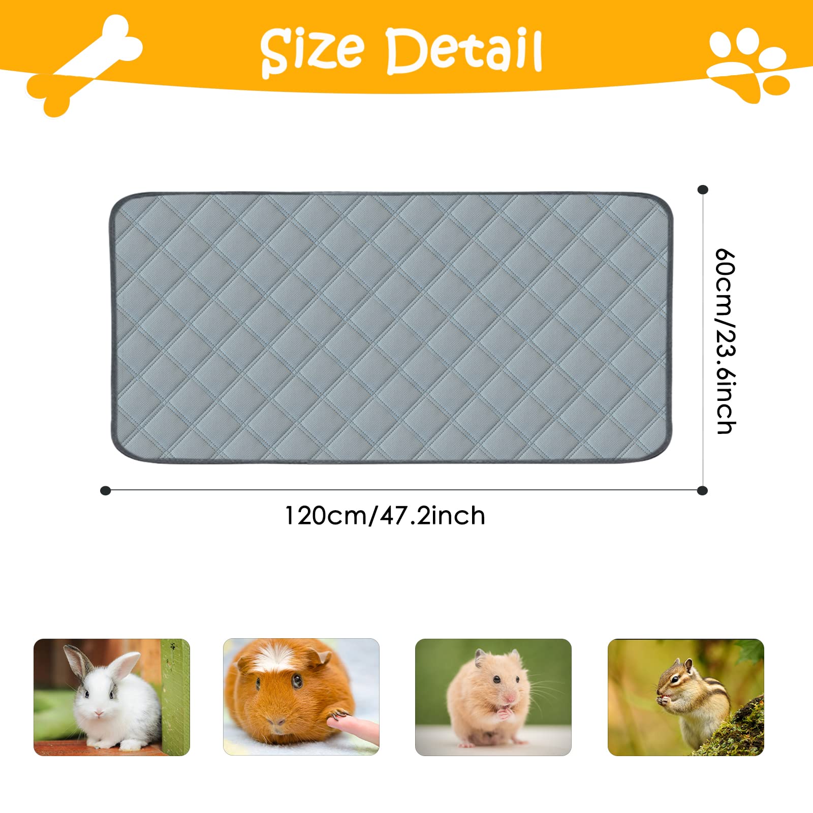 Mooydee tapis cage absorbant multi-couche, absorption rapide et sol sec.