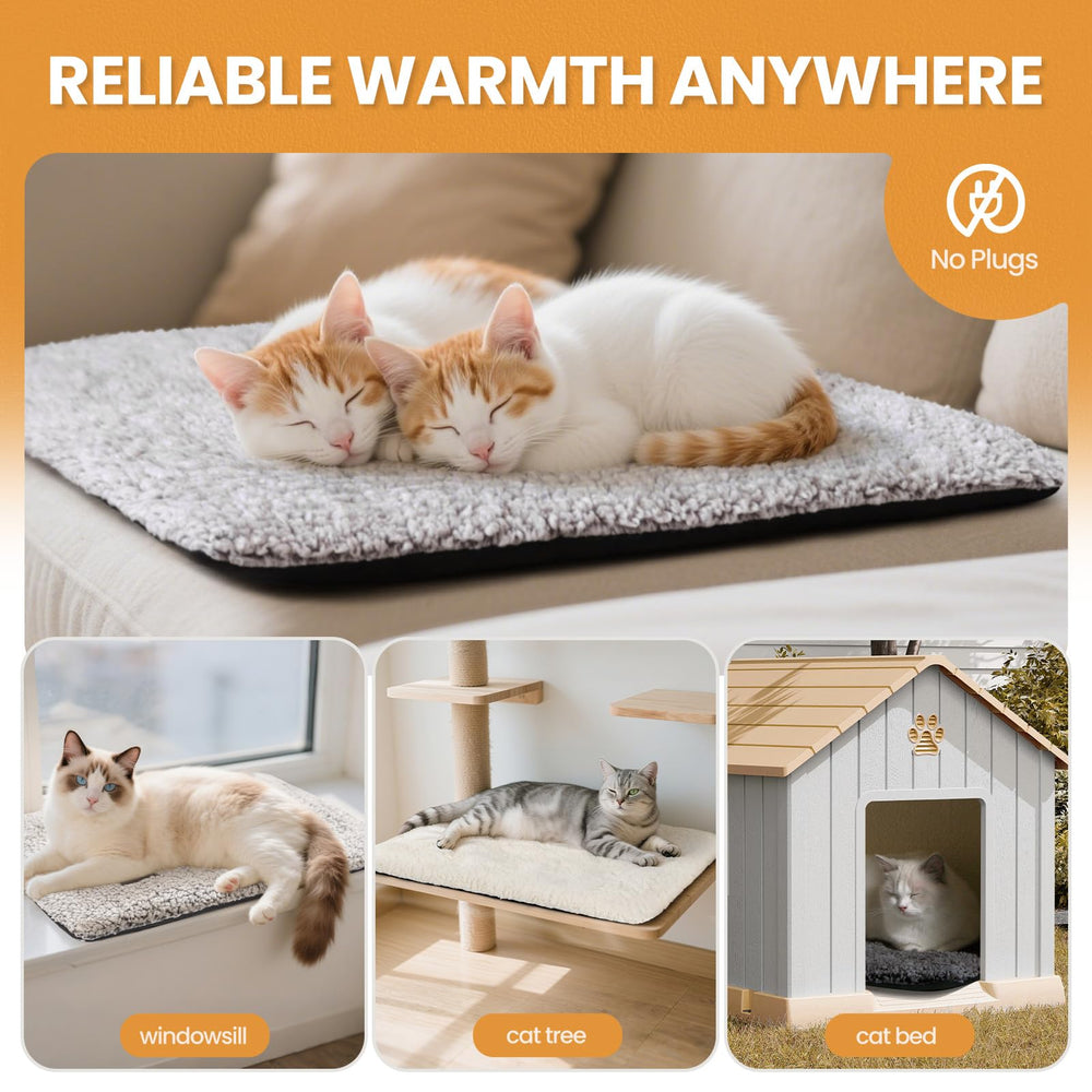 Mora Pets Tapis chauffant chat lavable en machine – entretien pratique.
