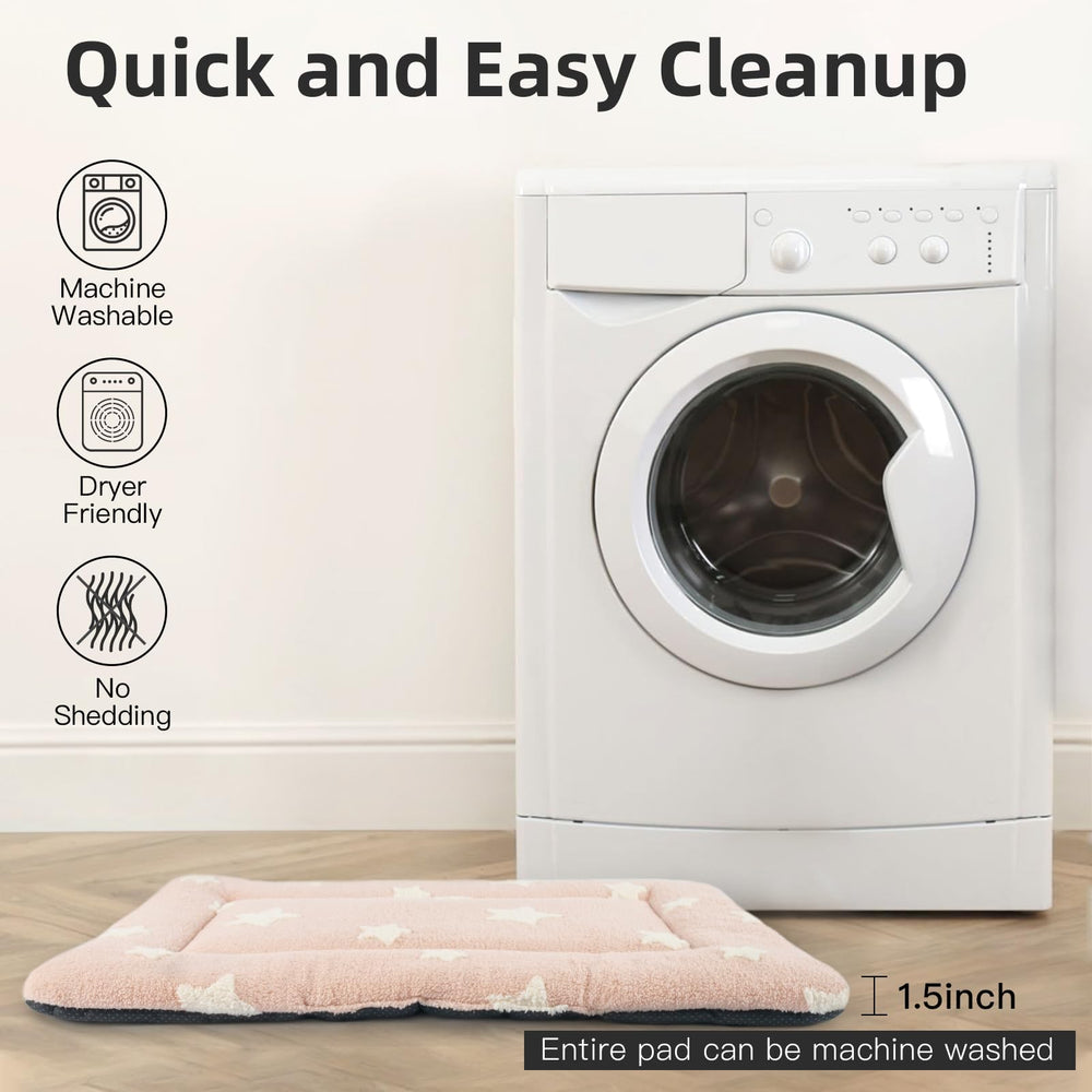 Mora Pets Tapis Lavable en Machine, nettoyage rapide et pratique.