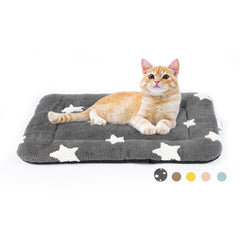 Mora Pets Tapis Lit Chat Intérieur Gris, endroit chaleureux pour chats.