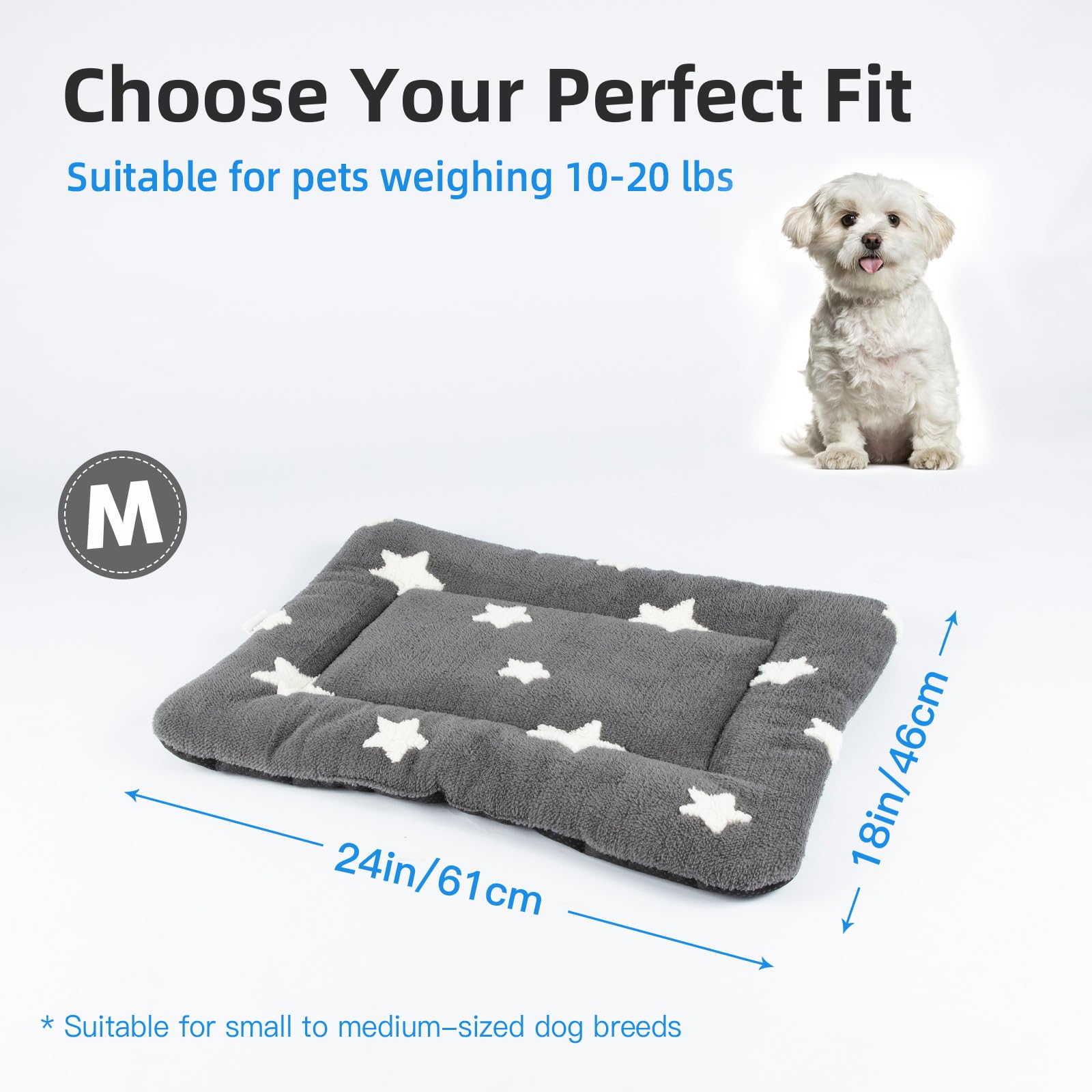 Tapis Mora Pets utilisation multi-support gris s adapte cage et canapé.