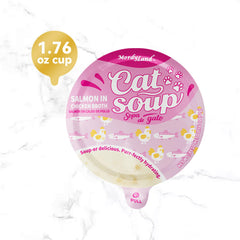 MordyLand Chat Garniture Bouillon saumon, ingrédients reconnaissables et savoureux