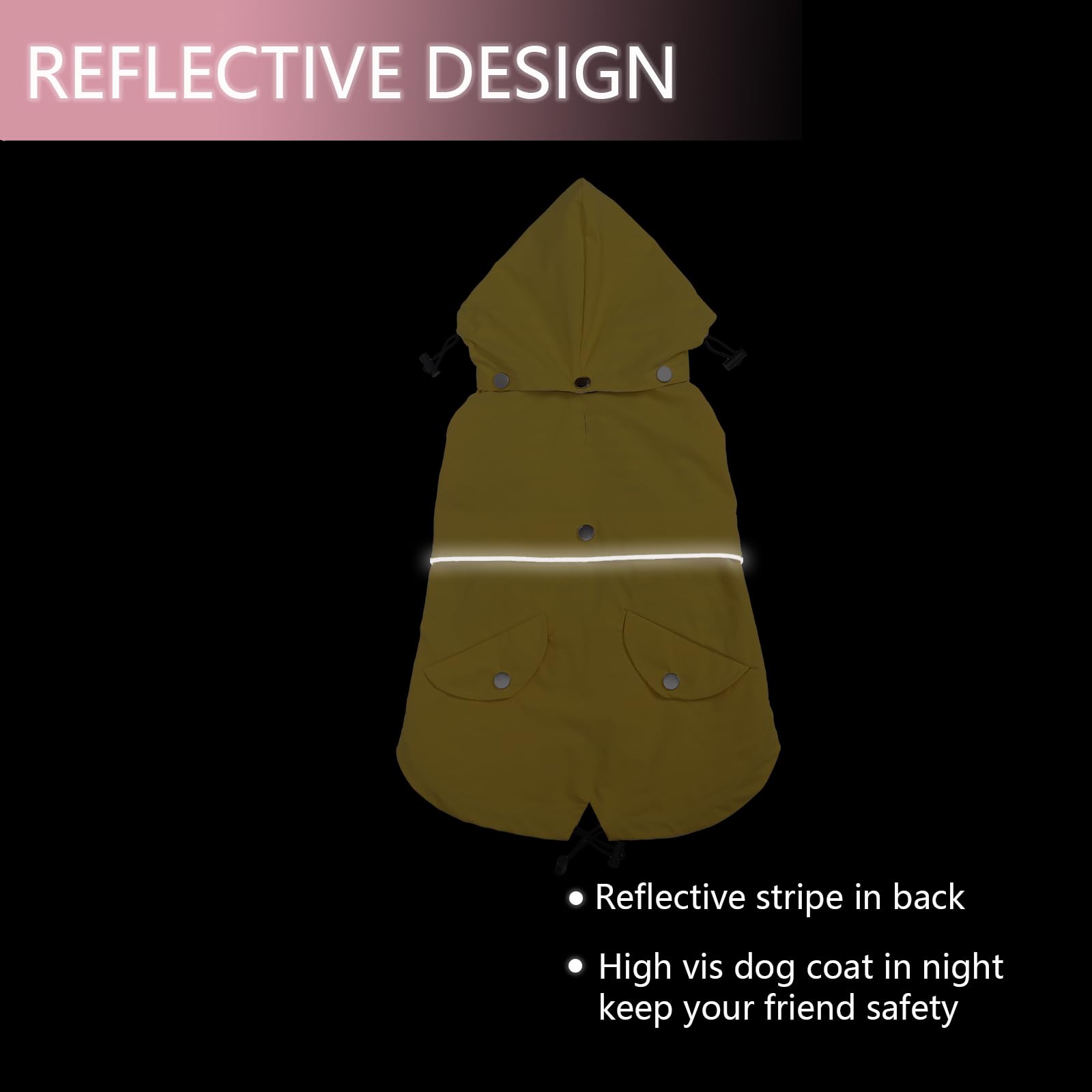Guide des tailles Morezi manteau-chien pour choisir le bon format.