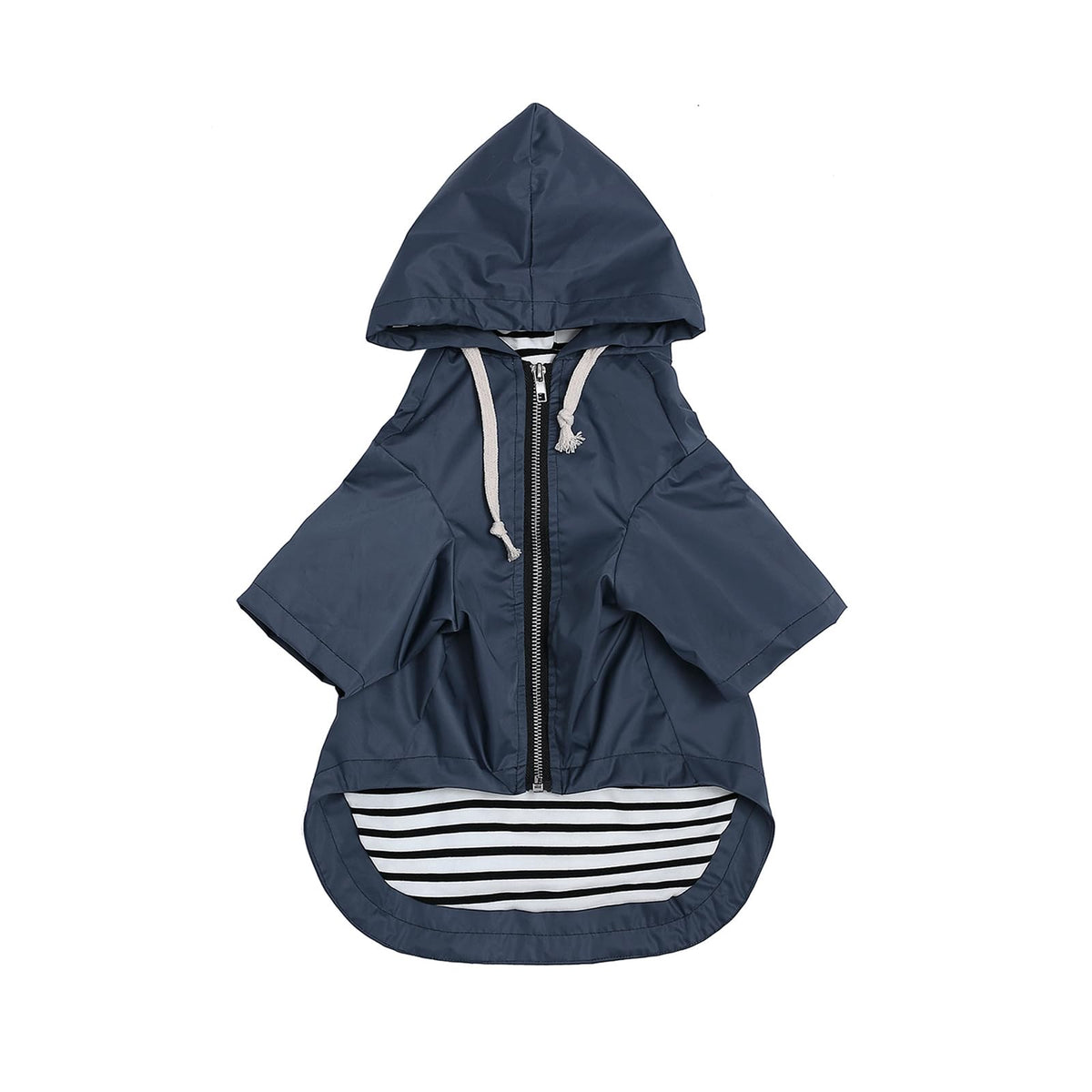Morezi manteau pluie chien bleu dos, protège des intempéries.