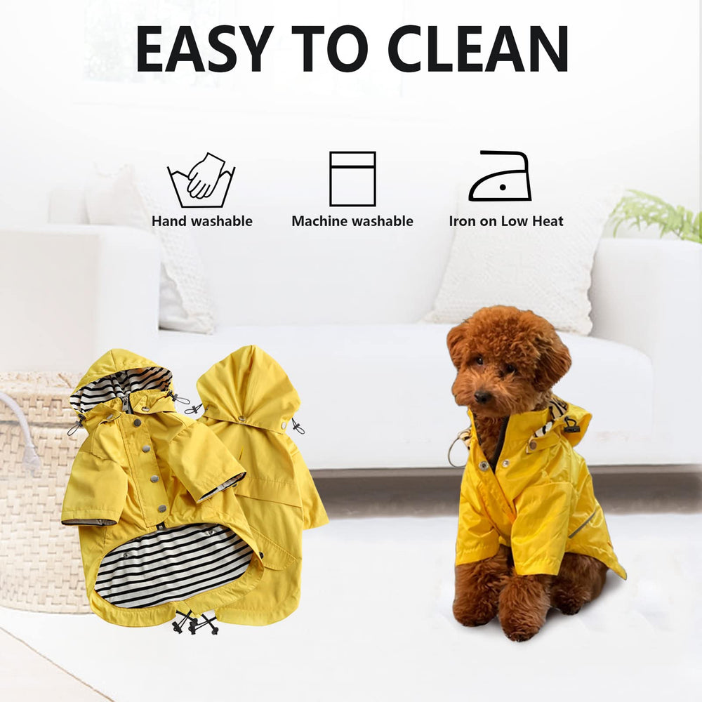 Morezi manteau-pluie-chien tailles 8-80 lb, ajustement adapté pour divers chiens.