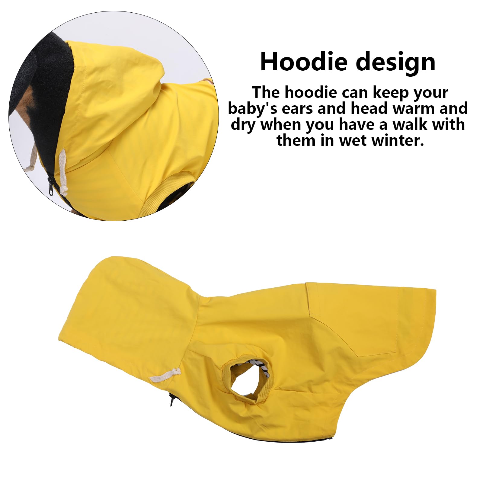 Imperméable Morezi pour petites et moyennes races, garde le chien au sec.