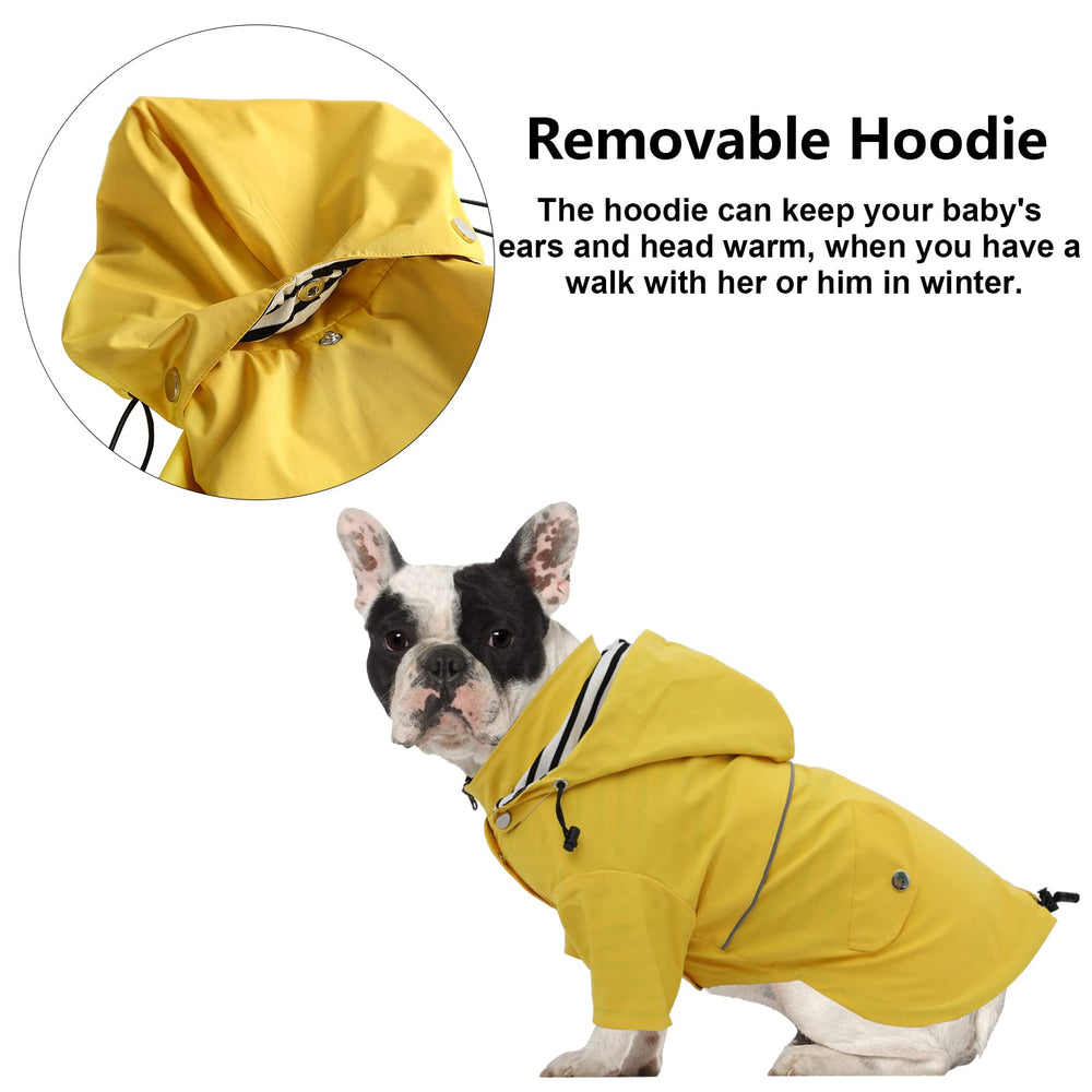 Morezi manteau-pluie-chien tissu imperméable, garde le chien au sec.