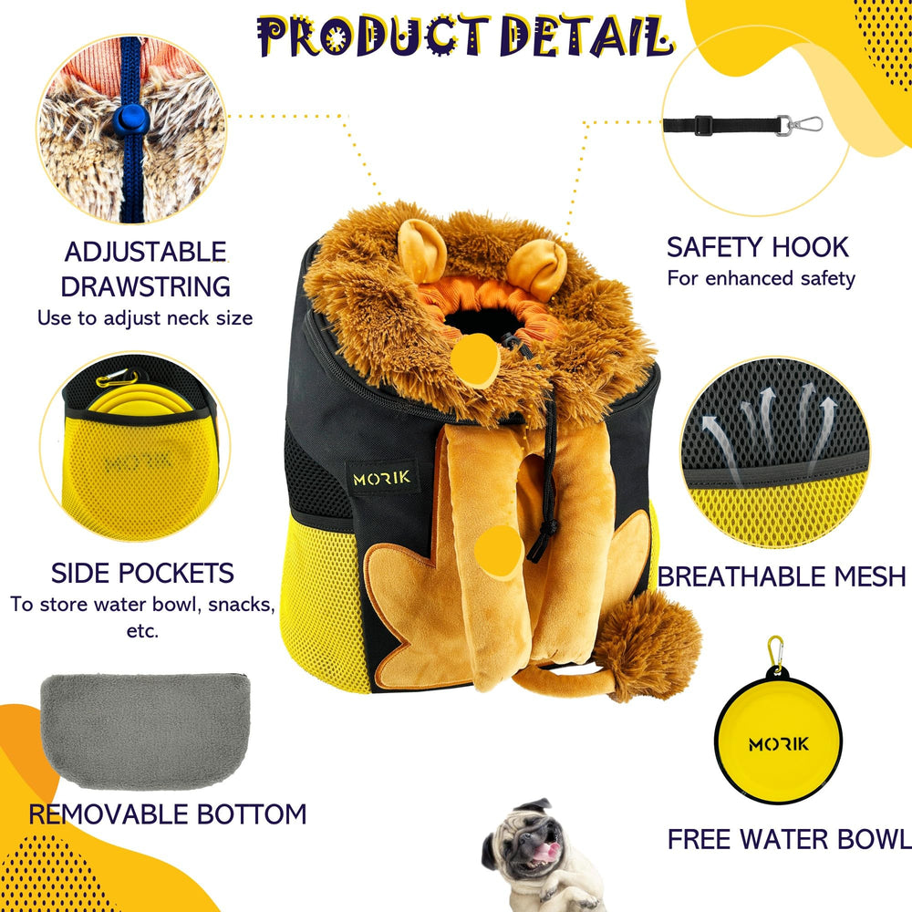 Morik Lion Den tapis intérieur lavable facilite l'hygiène après chaque sortie.