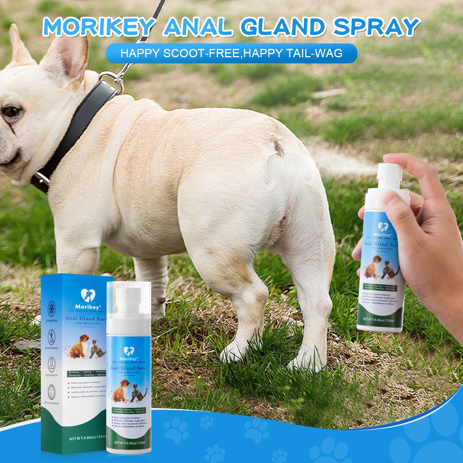 Morikey sécurité animale : formule naturelle adaptée à tous âges.