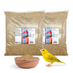 Vue du paquet Morning Bird Graine de Canari 2-pack prêt à utiliser