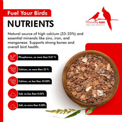 Morning Bird Pigeon Grit grains nutritifs visibles nourrissent les pigeons et apportent des minéraux.