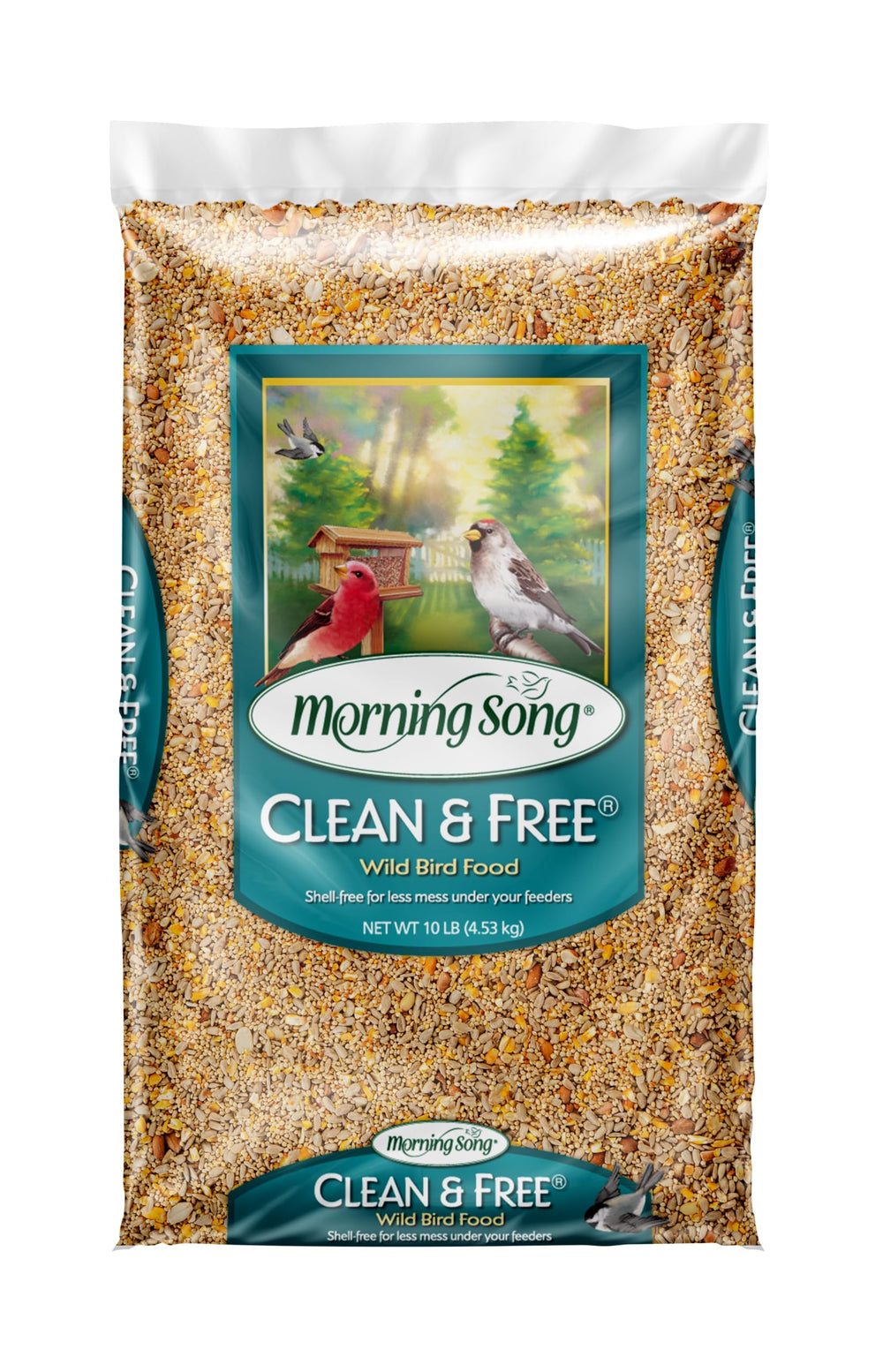 Morning Song sachet 10 livres – nourriture sans coquilles pratique pour le jardin.