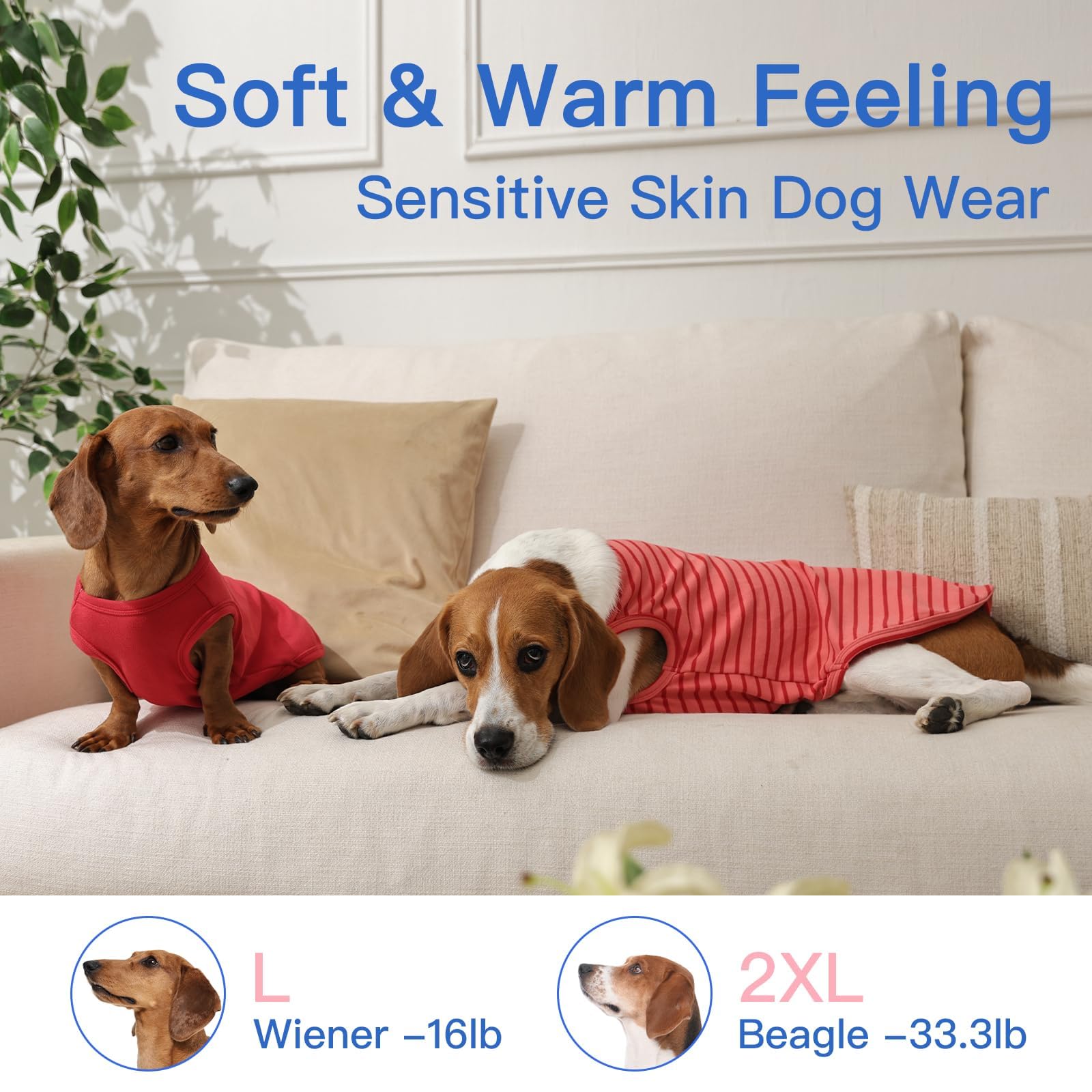 Morvigive gilet polaire chien rayures rouge M, style classique pour les promenades quotidiennes.