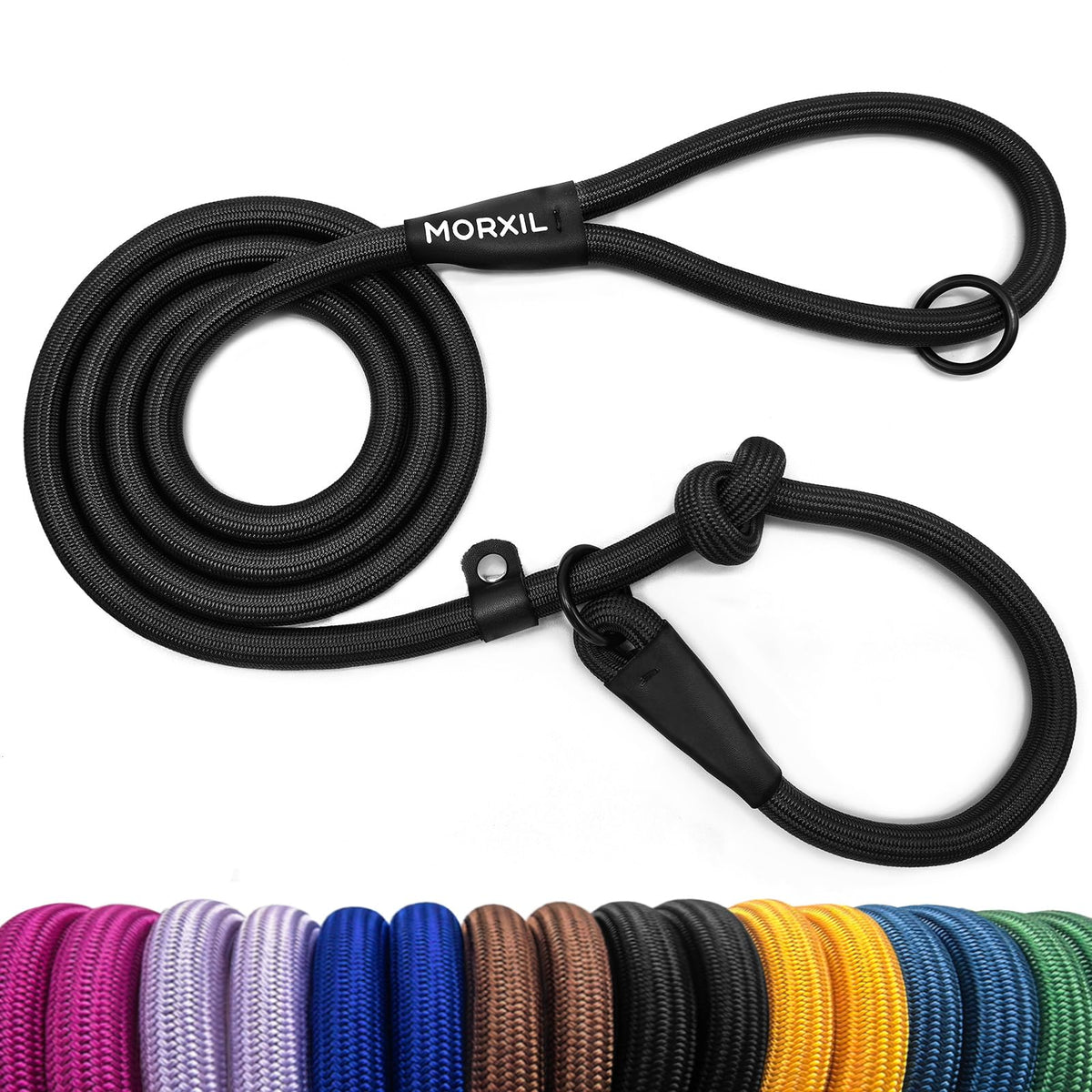 Morxil Laisse Slip Chien 6 pieds: contrôle sûr et confortable lors des promenades quotidiennes.