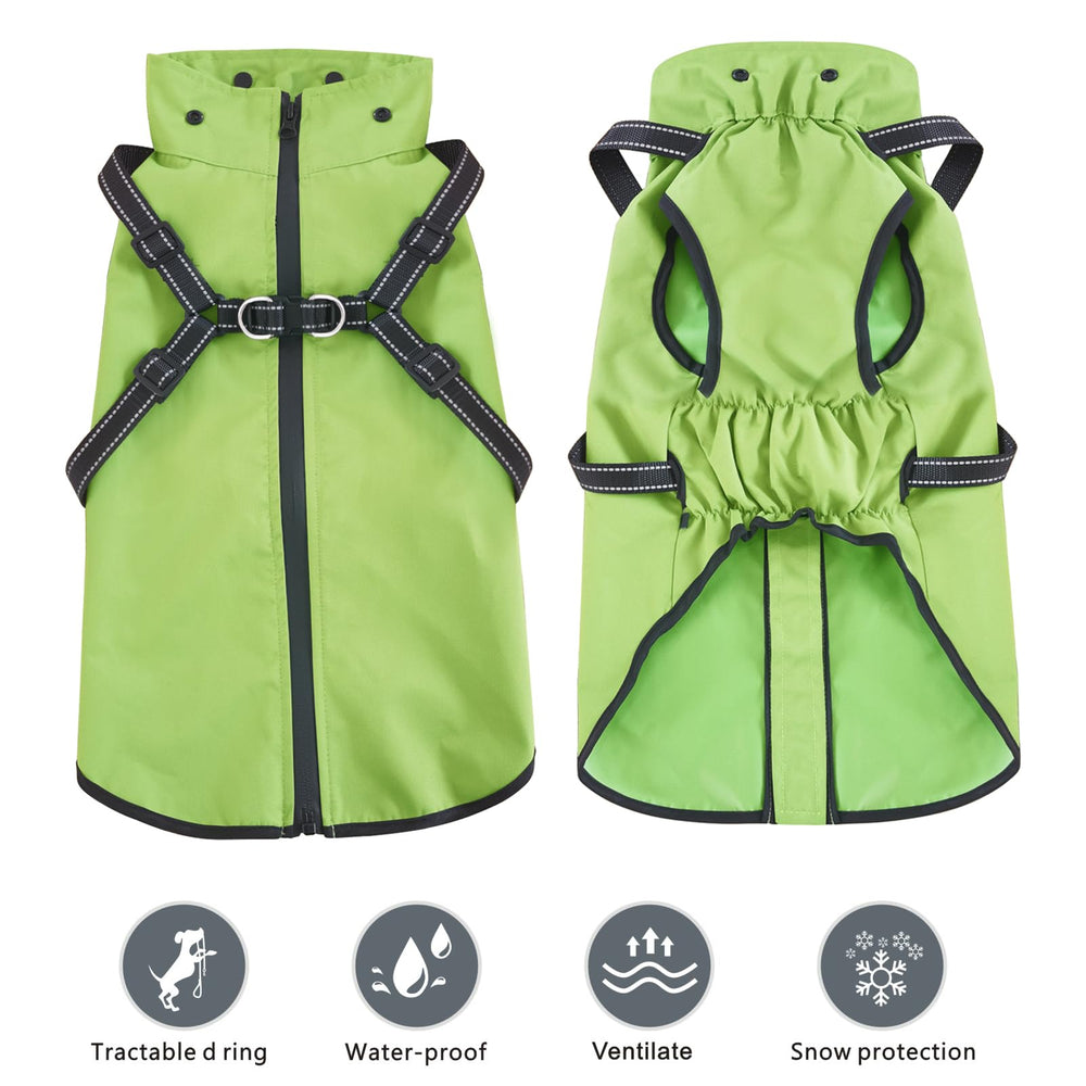 Mosucoirl manteau pour chien, bretelles réfléchissantes pour meilleure visibilité