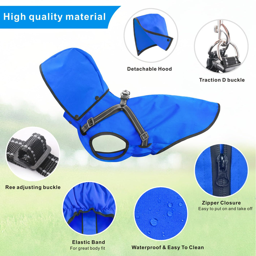Mosucoirl zip dorsal – enfiler et retirer rapidement le manteau