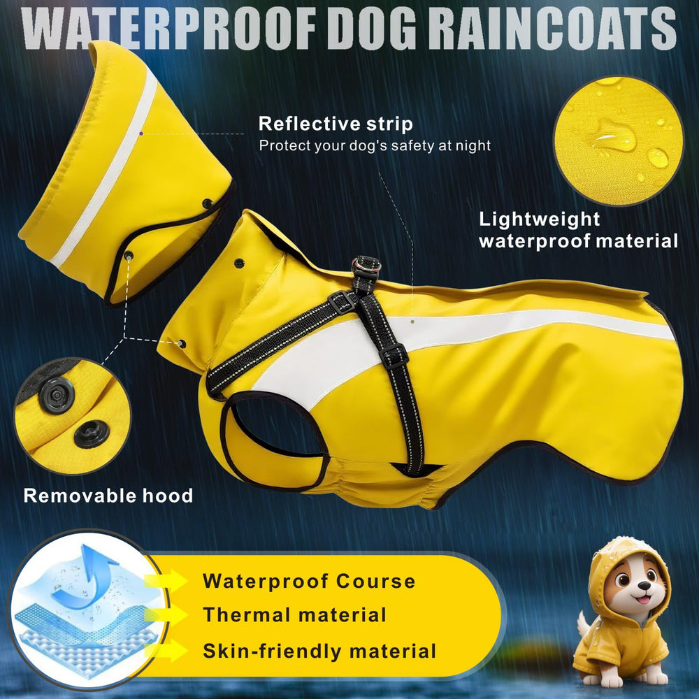 Mosucoirl manteau chien design harnais avec attache amovible.