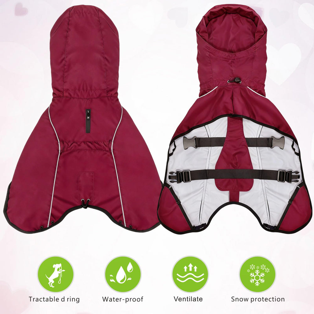 Mosucoirl pliable et compact imperméable chien