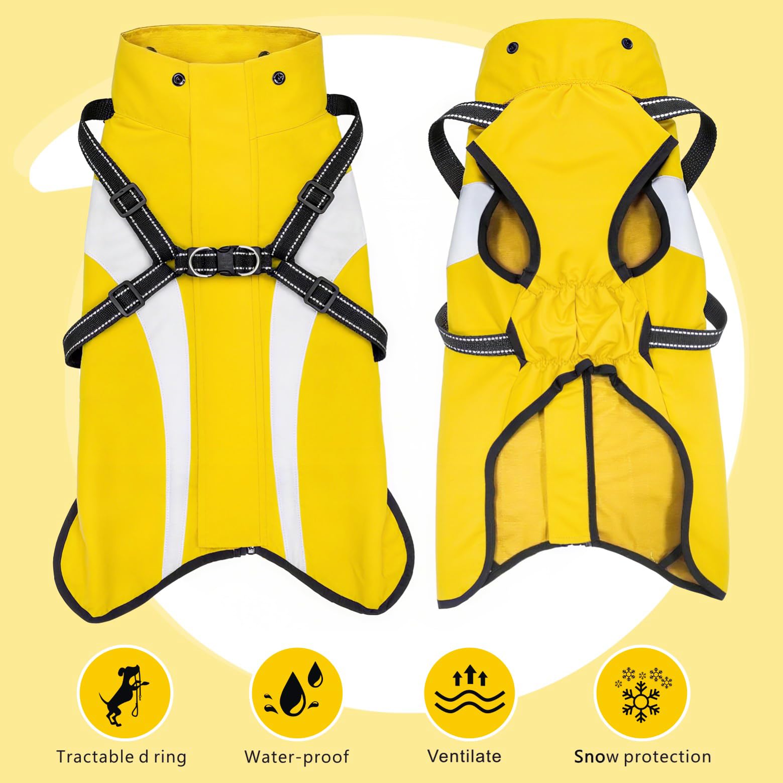 Mosucoirl tissu léger et imperméable pour chien
