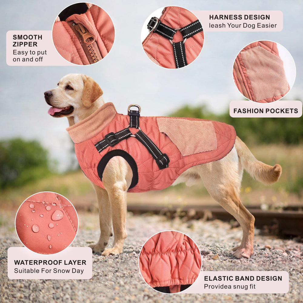 Mosucoirl veste chien pratique et facile d'entretien, lavage en machine.