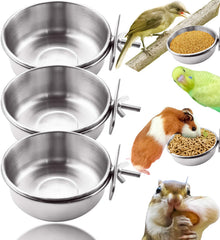 MotBach bol alimentation-oiseaux lot-de-trois prêt à accrocher, durable.