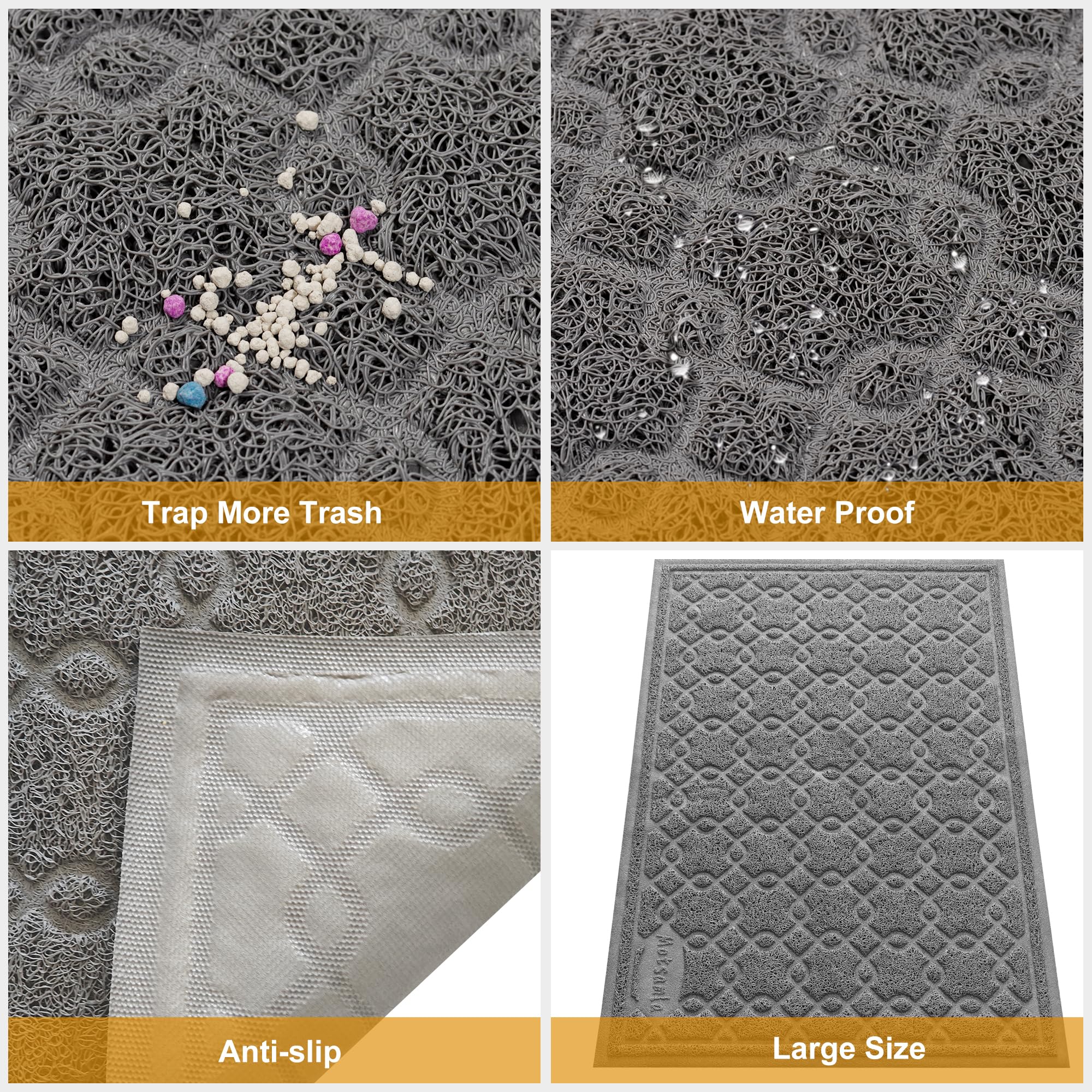 Nettoyage facile du tapis Motsamla 35x24, entretien rapide.