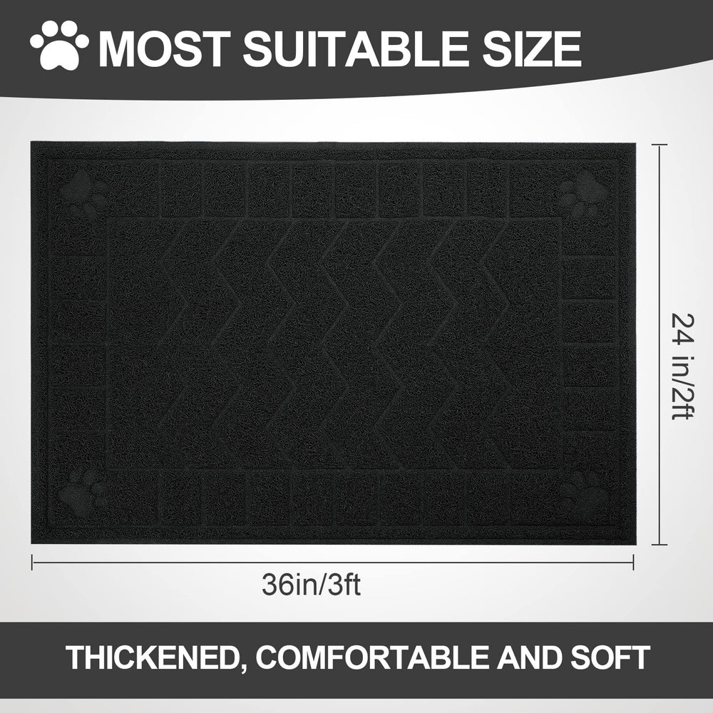 Motsamla tapis litière mesh indentation retient les particules pour sol propre