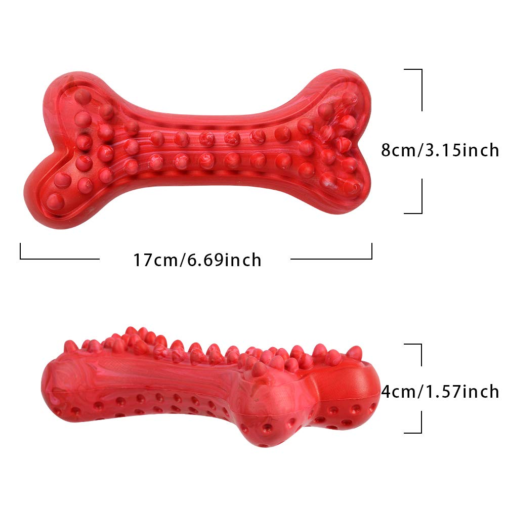 Motusamare bouchon de mastication au goût boeuf, durable et sûr pour les séances de jeu.