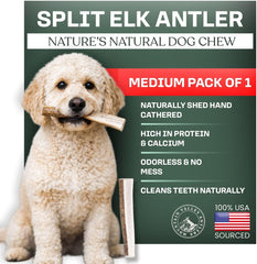 Mountain Valley Antlers emballage-produit : friandises naturelles sans additifs pour chiens