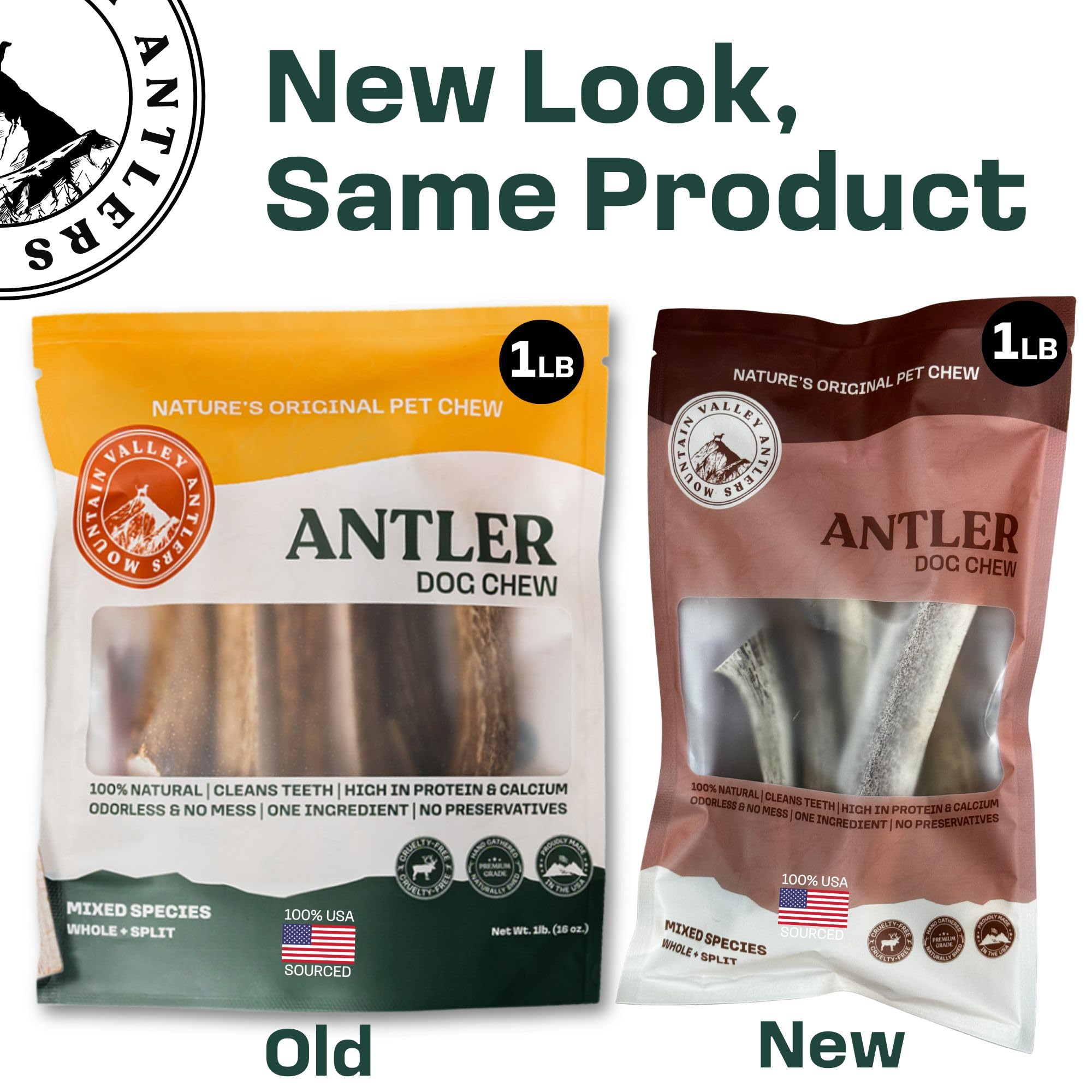 Mountain Valley Antlers origine éthique, collecte responsable et durable.