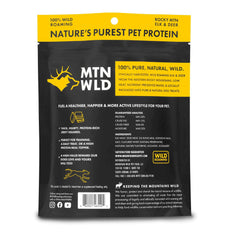 MOUNTAIN WILD morceaux chevreuil et cerf faciles à partager pendant l’entraînement.
