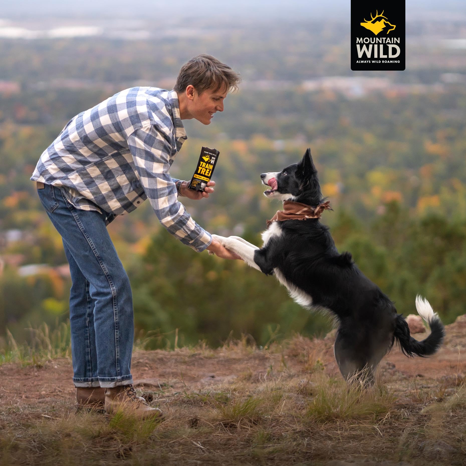 Mountain Wild, idéal pour chiens de toutes tailles et chiots.