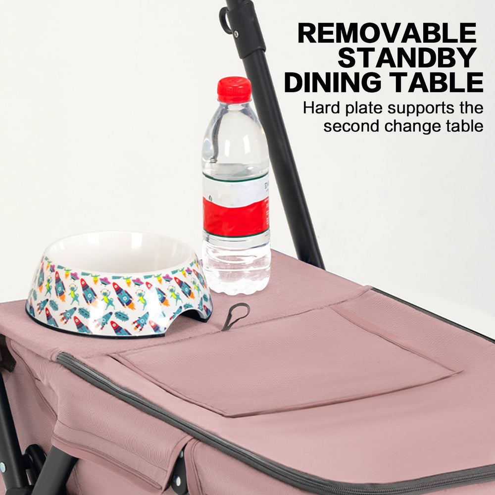MOV COMPRA Poussette animaux rose-poignee-telescopique: poignée télescopique pour un transport pratique