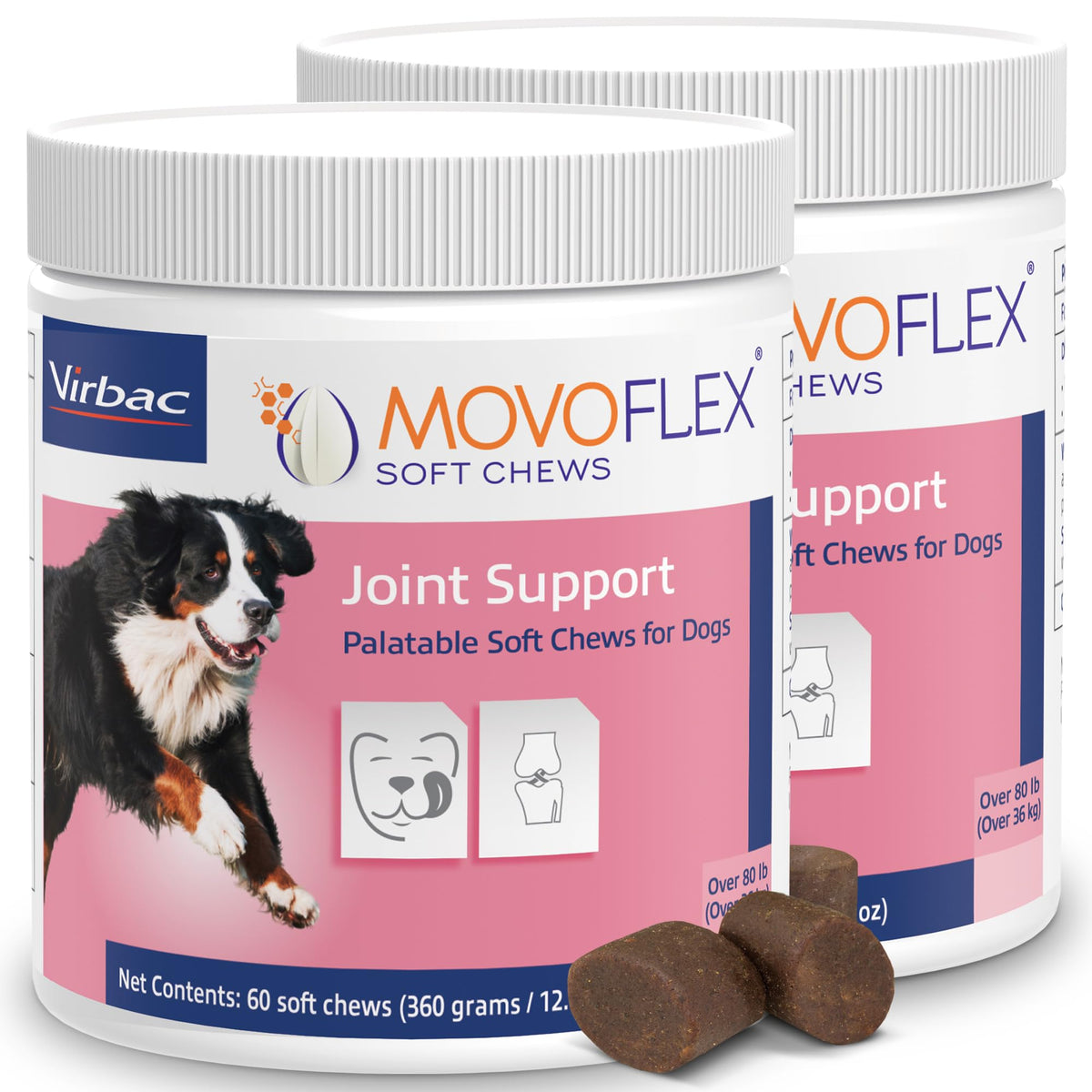 Movoflex boîte d'emballage, rangement facile pour chiens.